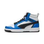 PUMA Rebound V6 Mid Jr - Scarpe da ginnastica Unisex per bambini e ragazzi