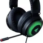 Razer Kraken Kitty - Cuffie USB con Orecchie da Gatto Razer e Chroma Illuminazione Reattiva allo Streaming Nero
