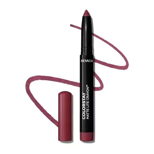 Revlon ColorStay Matte Lite Crayon Rossetto a Prova di Sbavature e Resistente all'Acqua