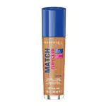 Rimmel London Match Perfection Foundation, Fondotinta Liquido Pelle Perfetta e Levigata a Lunga Tenuta con SPF 20