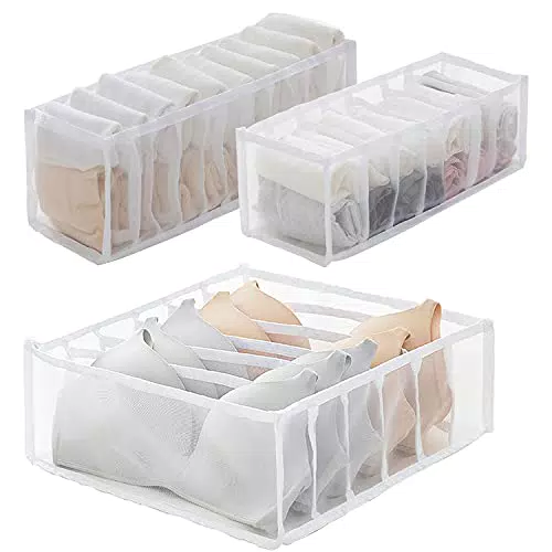 RIVIEVAL Organizer per cassetti per biancheria intima e accessori vari