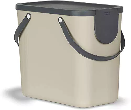 Rotho Albula Sistema di Separazione Rifiuti Cucina, Plastica senza BPA, 25 L