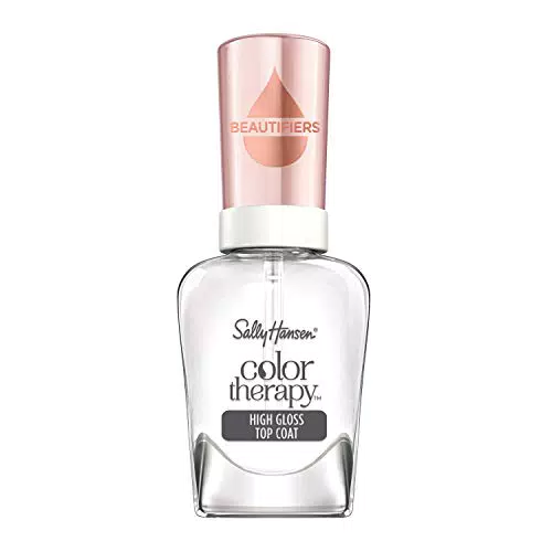 Sally Hansen Smalto Unghie Color Therapy Nail Beautifiers Top Coat Trasparente