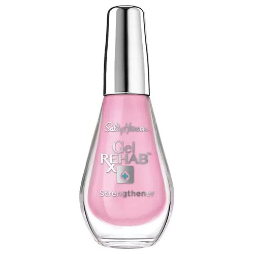 Sally Hansen Gel Rehab - Trattamento Rinforzante Notte per Unghie Danneggiate