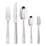 Sambonet Flat 62512-N1 Set di Posate da Tavola Monoblocco in Acciaio Inox 18/10
