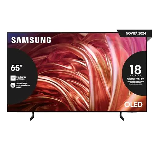 Samsung OLED TV QE65S85DAEXZT - OLED HDR, Upscaling AI 4K, Dolby Atmos, Gaming Hub
