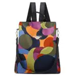 shepretty Zaino piccolo La moda da Donna retrò Zaino Donna Borsa pelle Impermeabile casual borsetta