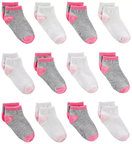 Simple Joys by Carter's Calzini No-Show per Neonati e Bambini fino a 6 Mesi