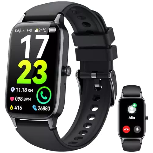 Smartwatch Fitness Tracker Uomo Donna 1.57" Impermeabile IP68 con Chiamate