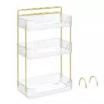 SONGMICS Organizer per Cosmetici, Portagioielli Separabile, JKA013W01