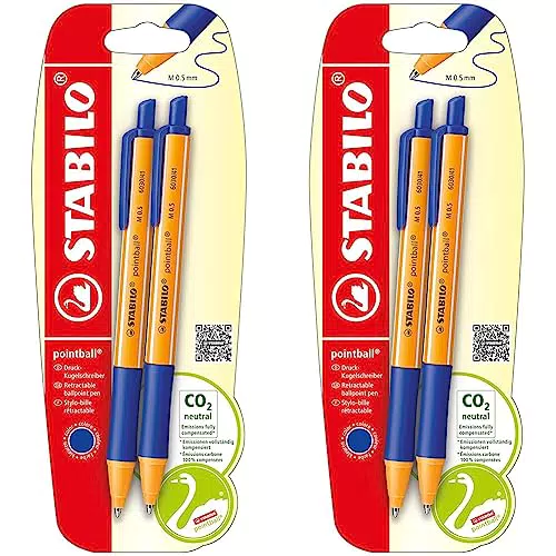 Stabilo Penna a sfera Ecosostenibile Pointball CO2 Neutral