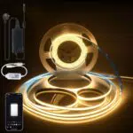 COB Striscia LED WiFi Dimmerabile 5M con Alimentatore, Controllo APP compatibile Alexa/Google Home