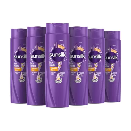Sunsilk Shampoo e Balsamo Liscio Perfetto 2in1 per Capelli Lisci e Setosi