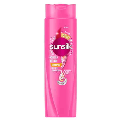 Sunsilk, Shampoo Scintille di Luce, Shampoo Anticrespo Districante