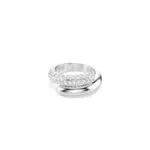 Swarovski Dextera Collezione Anello, Bianco, 50