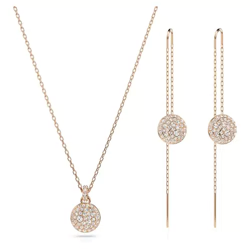 Swarovski Set Meteora Placcato Oro Rosa - Offerte Esclusive Per Te