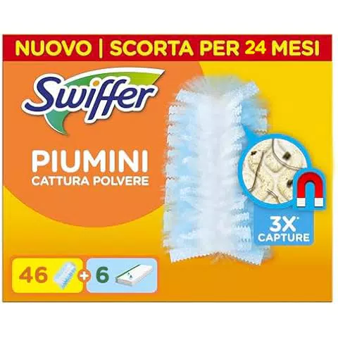 Swiffer Duster Piumino Catturapolvere - Raggiunge i Punti Difficili della Casa