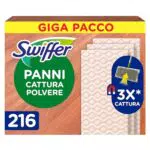 Swiffer Panni Microfibra per Cattura Polvere e Sporco su Tutti i Pavimenti
