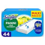 Swiffer Panni Lavapavimenti con Profumo di Limone per Pulizia Efficace