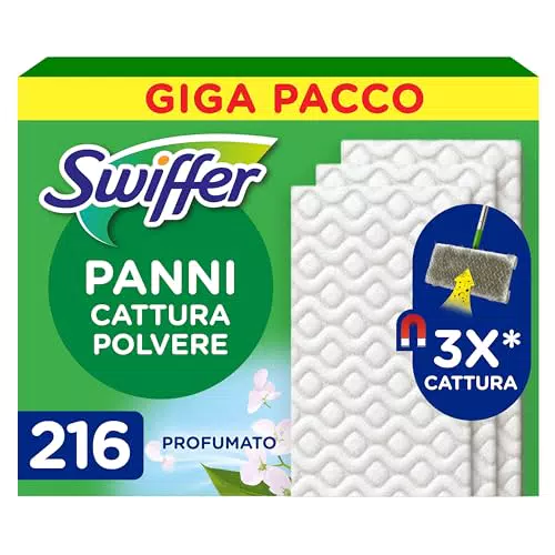 Swiffer Ricariche Catturapolvere Per Scopa 216 Pezzi