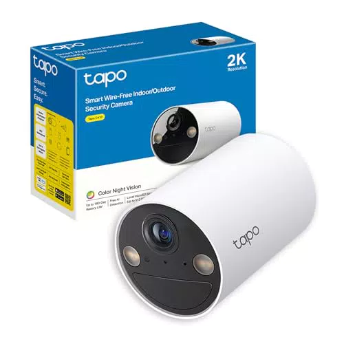 Tapo C410 Telecamera WiFi 2K con Visione Notturna e Rilevamento Movimento