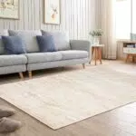 Tappeto Moderno per Soggiorno – Tappeto Lavabile per Interni Morbido