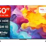 TCL 50V6B TV 50”, 4K HDR, Ultra HD, Google TV con design senza bordi