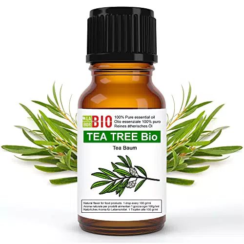 Laborbio Olio Essenziale di Tea Tree 100% Puro - Aromaterapia e Cosmetica