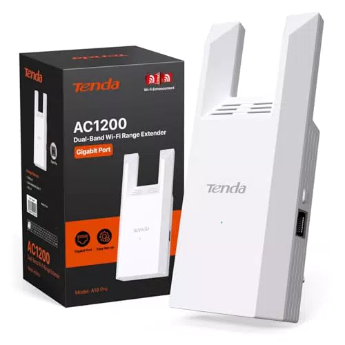 Tenda A18 Pro Ripetitore Wi-Fi Dual Band AC1200 Mbps