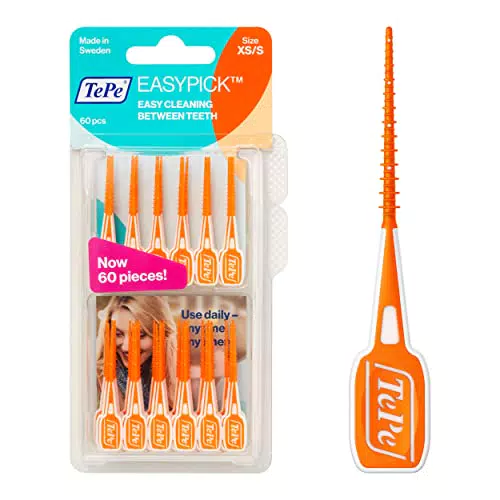 TePe EasyPick Stick Interdentali - Pulizia dei Denti Efficace e Confortevole