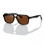 TIANYESY Occhiali da Sole Retro Vintage Quadrati con Doppio Ponte UV400