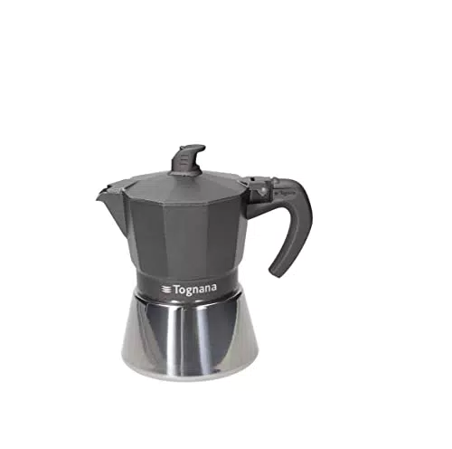Tognana Caffettiera Moka Ultra Class Induction per caffè espresso