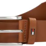 Tommy Hilfiger Cintura Uomo Denton 3, 5 cm Cintura in Pelle