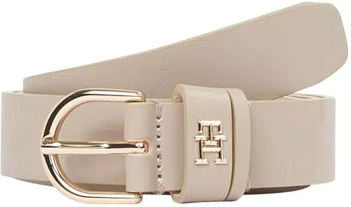 Tommy Hilfiger Cintura Essential Effortless in Pelle 2,5 cm