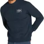 Tommy Hilfiger Felpa Monotype Label Scollo Rotondo da Uomo