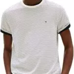 Tommy Hilfiger T-shirt Maniche Corte Seasonal Solid con Scollo Rotondo