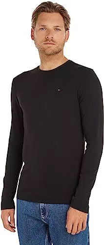 Tommy Jeans Maglietta Maniche Lunghe Uomo TJM Original Maniche Lunghe