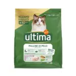 Ultima Cibo per Gatti per Prevenire le Palline di Pelo