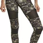 URBAN CLASSICS Leggings Donna Motivo Mimetico con Retina Trasparente