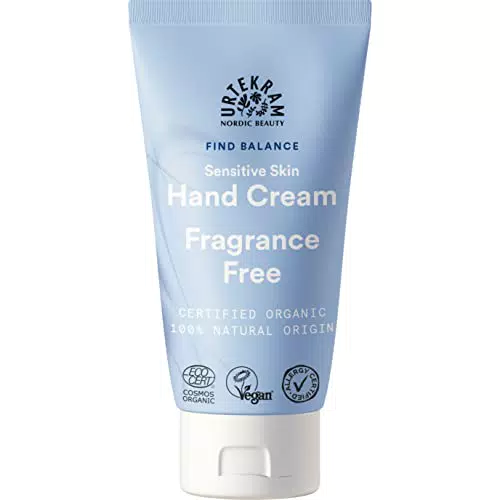 Urtekram Crema Mani - Senza Profumo, Find Balance, Delicata
