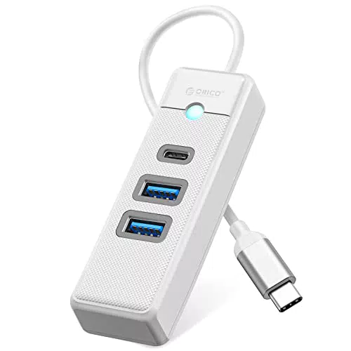 ORICO Hub USB C 3 porte USB 3.0 Adattatore per Laptop e Tablet