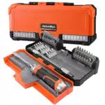 ValueMax Set di Cacciaviti Multi Testa con Maniglia a Cricchetto e Albero Flessibile