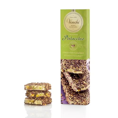 Venchi Chocoviar Pistacchio con Croccanti Pistacchi e Granella di Toffee