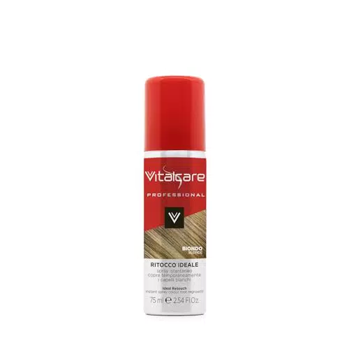 Vitalcare Ritocco Ideale - Spray Istantaneo per Coprire Capelli Bianchi