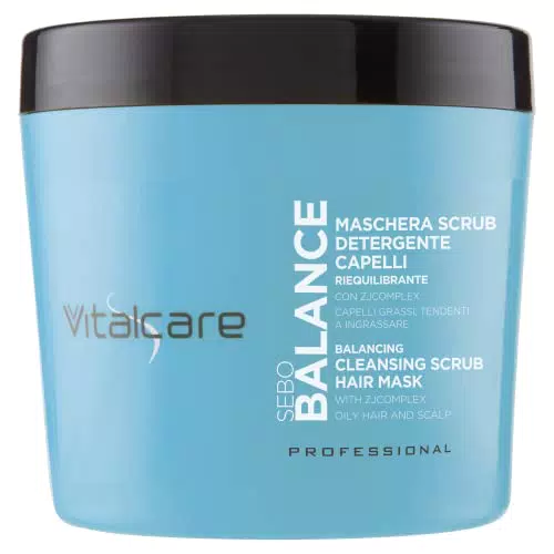 Vitalcare Sebo Balance Maschera Capelli 3 in 1 per Capelli Grassi