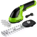 WORKPRO Forbici Elettriche a Batteria 7,2V per Giardino - Cesoia 2 in 1
