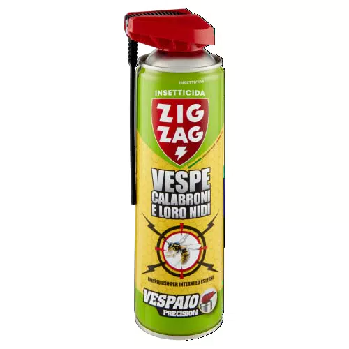 Zig Zag Insetticida Vespe Spray Precision ad Azione Immediata 400 ml