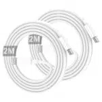 ZMHPJQ Cavo Caricatore USB C MFi per iPhone e iPad - Ricarica Veloce Lightning