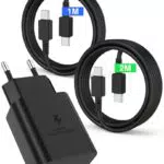 Samsung Caricatore 45W USB C con Cavo Type C per Galaxy S24/S23/S22/S21 Ultra