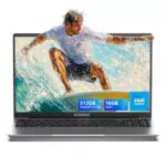 ACEMAGIC Notebook 15,6 - N95 CPU, 16GB RAM, 512GB SSD, Espandibile 2TB